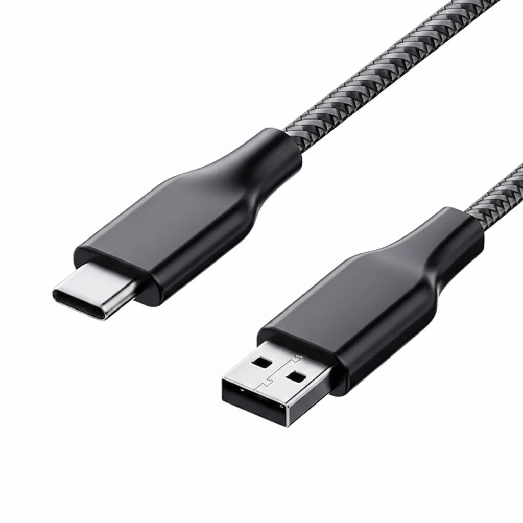 Unbreakable 3A Fast Charging 1.5m Braided Type C Cable for Smartphones, Tablets &amp;amp; other Type C devices, 480Mbps Data Sync, Quick Charge